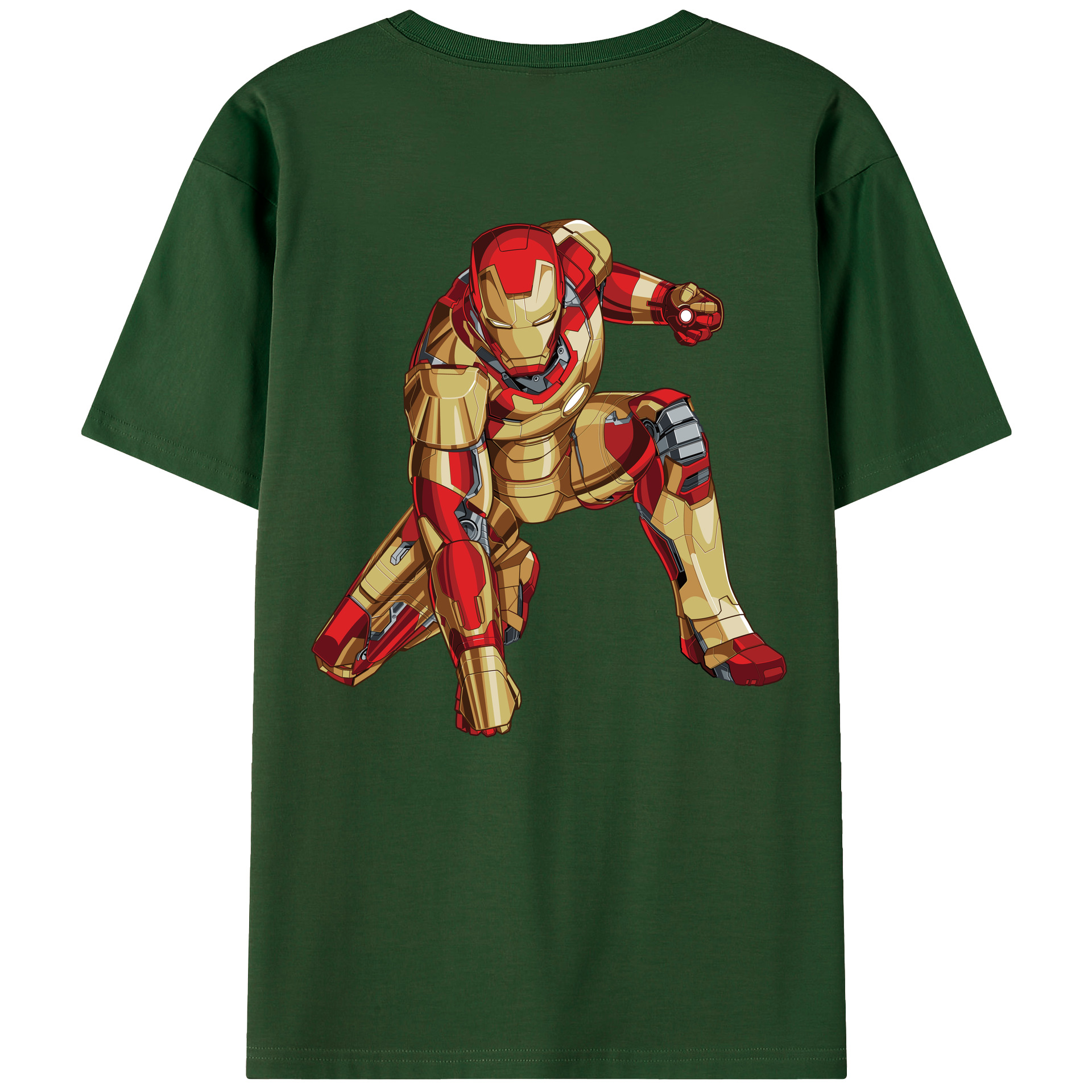 （画像用） アベンジャーズ The Avengers 綿100％半袖Tシャツ（背面プリント）